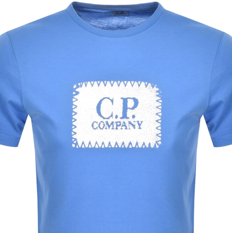 Alternative Image for ProductCP Company Logo T Shirt Blue2